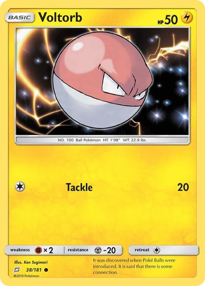 Voltorb, SM - Team Up 38/181
