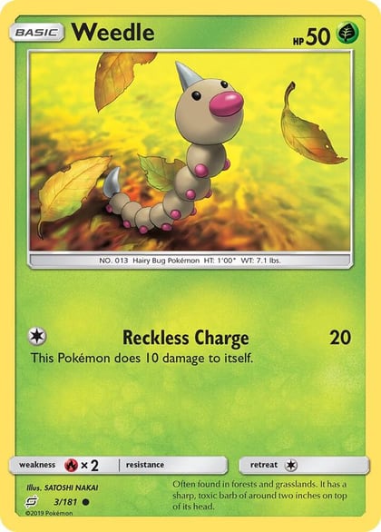 Weedle (3), SM - Team Up 3/181