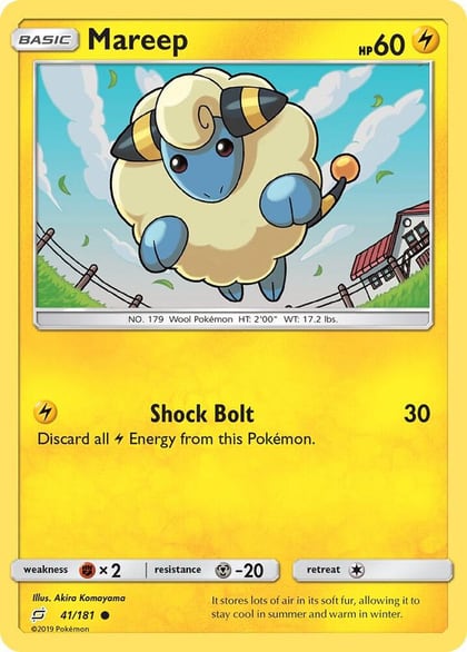 Mareep, SM - Team Up 41/181