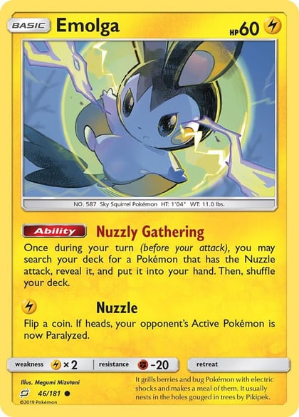 Emolga, SM - Team Up 46/181