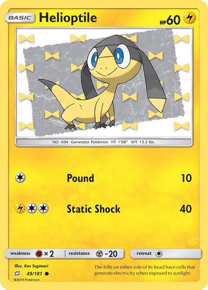 Helioptile, SM - Team Up 49/181