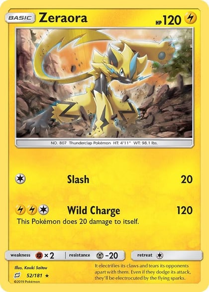 Zeraora, SM - Team Up 52/181