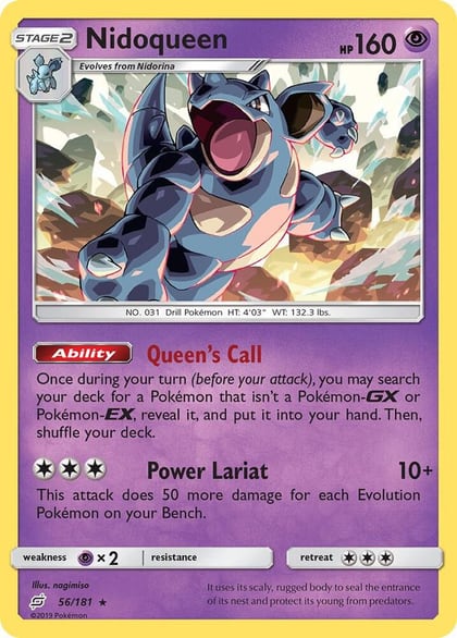 Nidoqueen, SM - Team Up 56/181