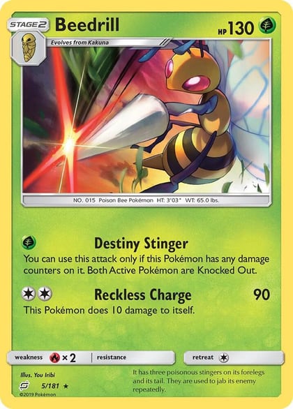 Beedrill, SM - Team Up 5/181