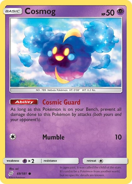 Cosmog, SM - Team Up 69/181