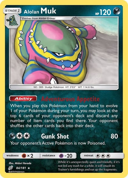 Alolan Muk, SM - Team Up 84/181
