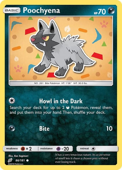 Poochyena, SM - Team Up 86/181