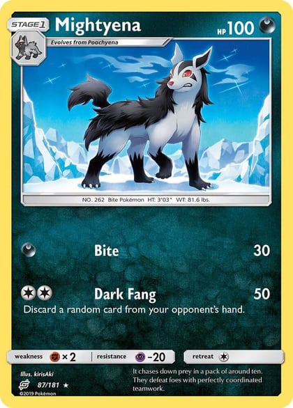 Mightyena, SM - Team Up 87/181