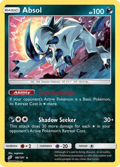Absol, SM - Team Up 88/181