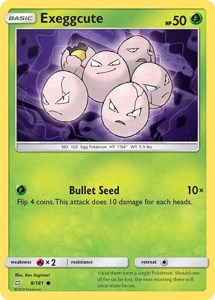 Exeggcute, SM - Team Up 8/181