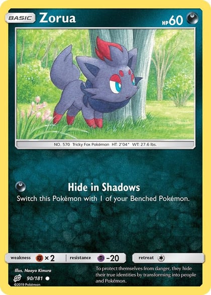 Zorua, SM - Team Up 90/181
