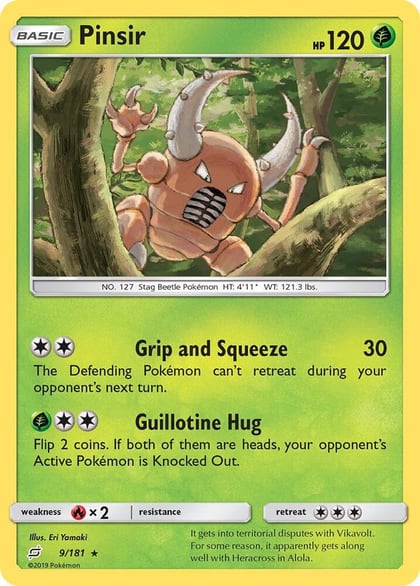 Pinsir, SM - Team Up 9/181