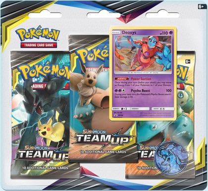 Team Up 3 Pack Blister [Deoxys], SM - Team Up P181700