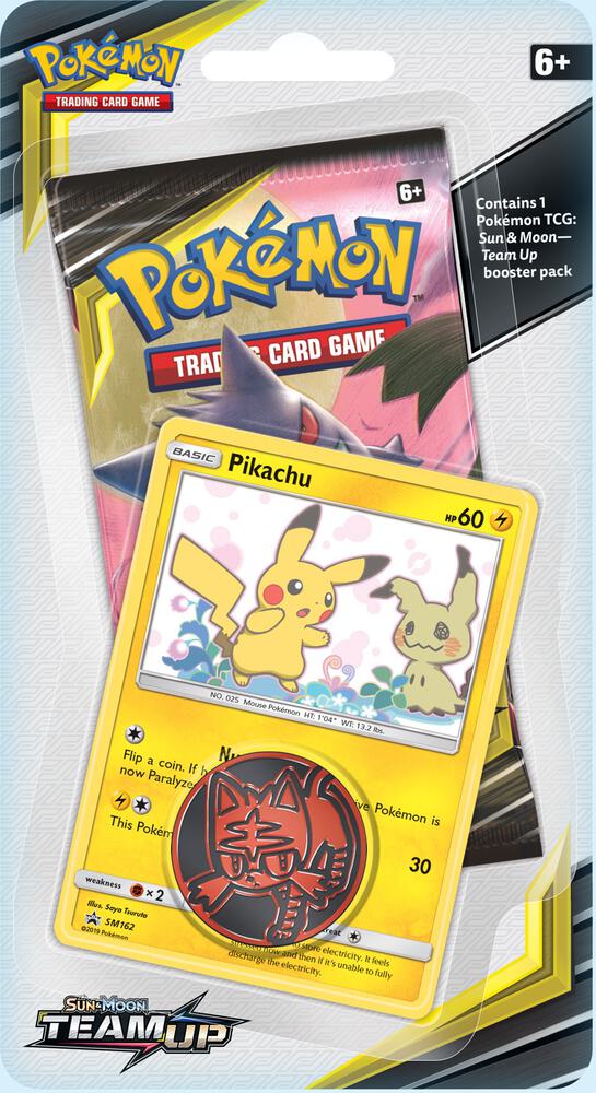Team Up Single Pack Blister [Pikachu], SM - Team Up P181703