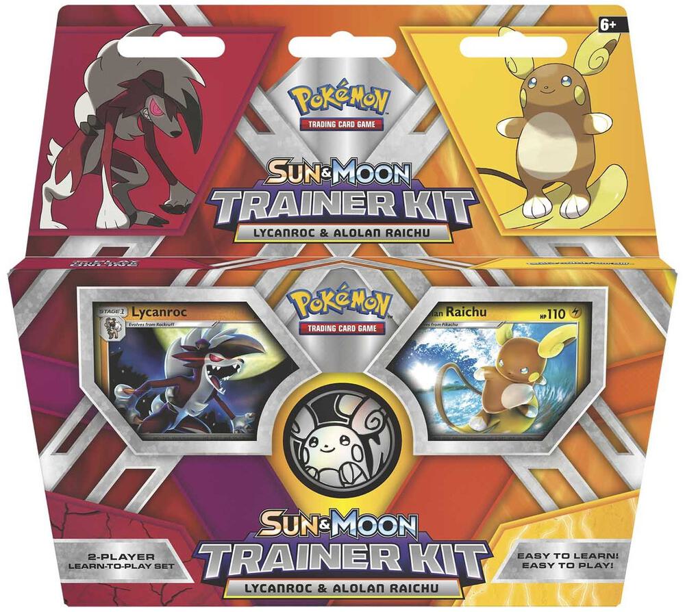 Sun & Moon Trainer Kit: Lycanroc & Alolan Raichu, SM Trainer Kit: Lycanroc & Alolan Raichu P152815