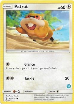 Patrat (16), SM Trainer Kit: Alolan Sandslash & Alolan Ninetales 107/145