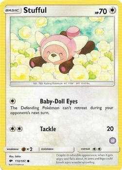 Stufful (12), SM Trainer Kit: Alolan Sandslash & Alolan Ninetales 110/147