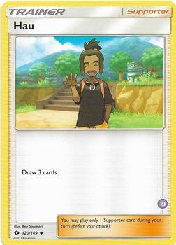 Hau (19) (Alolan Sandslash Half-Deck), SM Trainer Kit: Alolan Sandslash & Alolan Ninetales 120/149