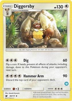 Diggersby (18), SM Trainer Kit: Alolan Sandslash & Alolan Ninetales 88/111