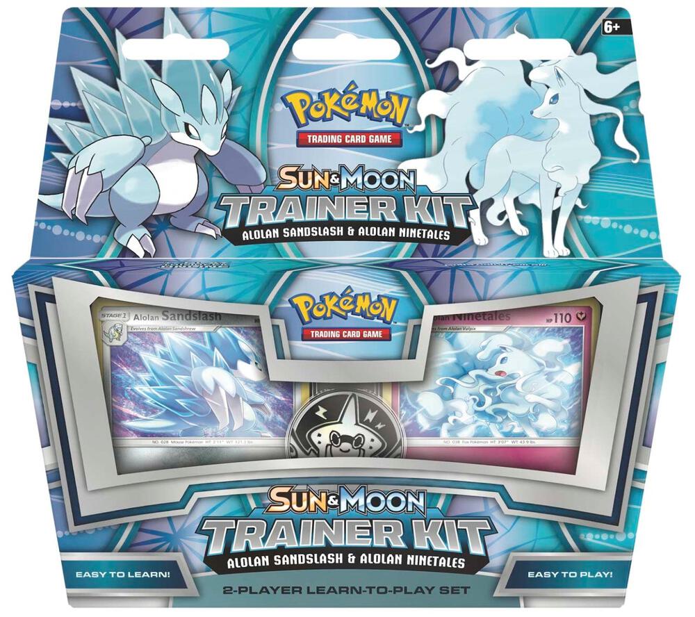 Sun & Moon Trainer Kit: Alolan Sandslash & Alolan Ninetales, SM Trainer Kit: Alolan Sandslash & Alolan Ninetales P162111