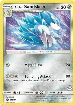 Alolan Sandslash (16), SM Trainer Kit: Alolan Sandslash & Alolan Ninetales SM127