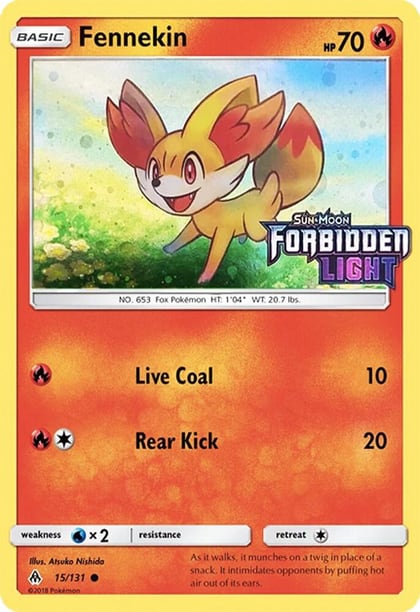 Fennekin - 15/131 (Toys R' Us Promo), SM Promos 15/131
