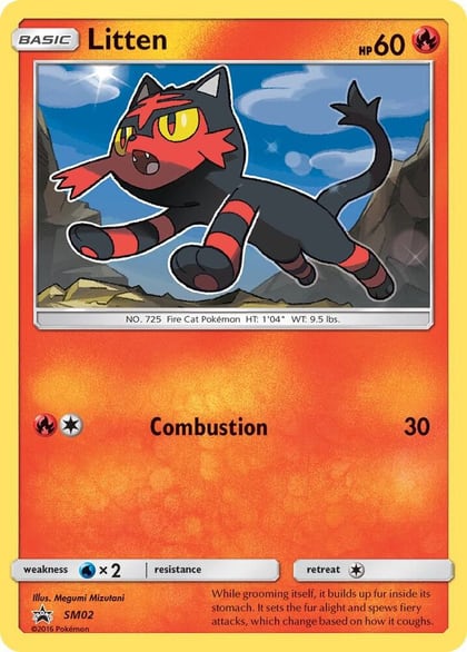 Litten - SM02, SM Promos SM02