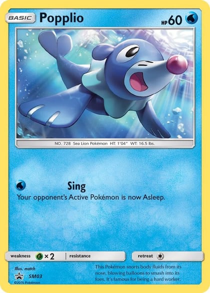 Popplio - SM03, SM Promos SM03