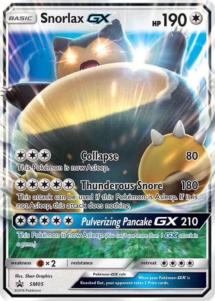 Snorlax GX - SM05, SM Promos SM05