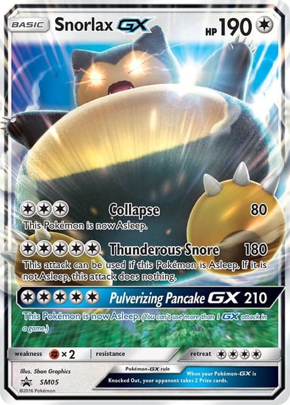 Snorlax GX - SM05, SM Promos SM05