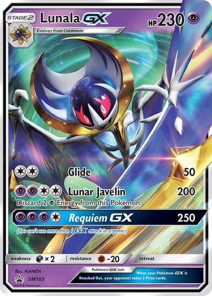 Lunala GX - SM103, SM Promos SM103
