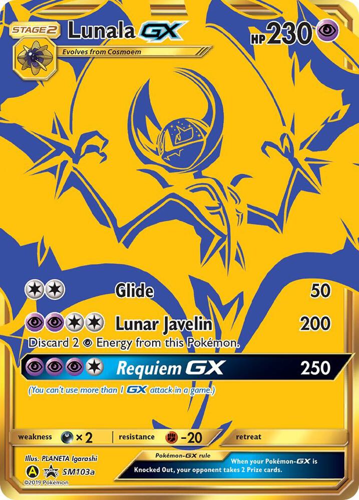 Lunala GX - SM103a, SM Promos SM103a