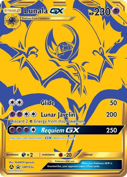 Lunala GX - SM103a, SM Promos SM103a