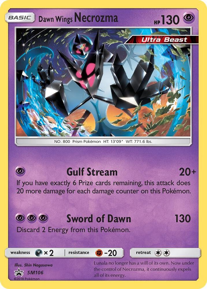 Dawn Wings Necrozma - SM106, SM Promos SM106