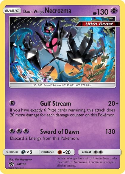 Dawn Wings Necrozma - SM106, SM Promos SM106