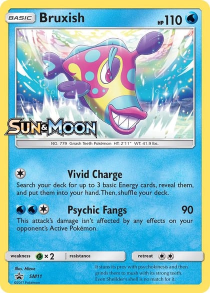 Bruxish - SM11 (Prerelease), SM Promos SM11