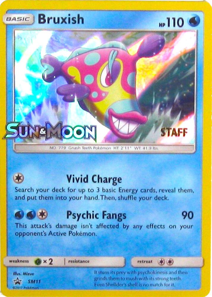 Bruxish - SM11 (Prerelease) [Staff], SM Promos SM11