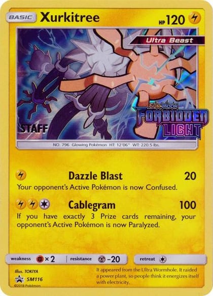 Xurkitree - SM116 (Prerelease) [Staff], SM Promos SM116