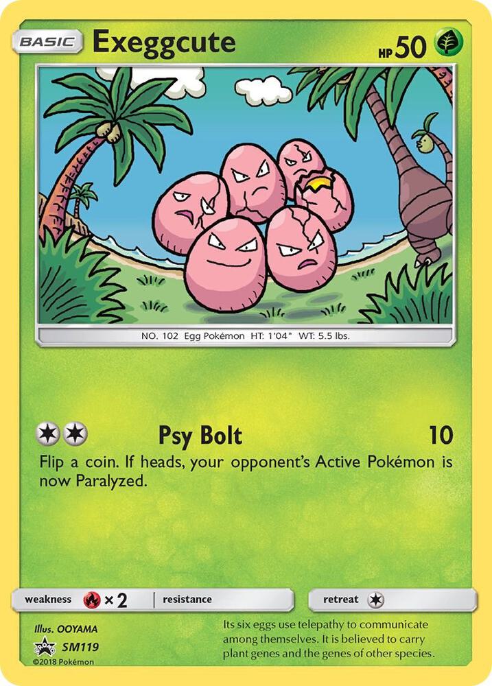 Exeggcute - SM119, SM Promos SM119