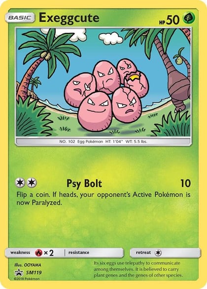 Exeggcute - SM119, SM Promos SM119