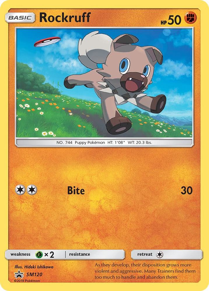 Rockruff - SM120, SM Promos SM120