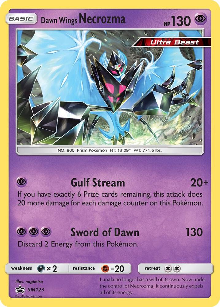 Dawn Wings Necrozma - SM123, SM Promos SM123