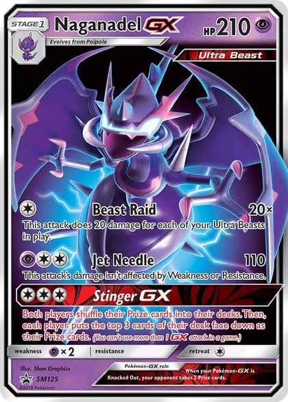 Naganadel GX - SM125, SM Promos SM125