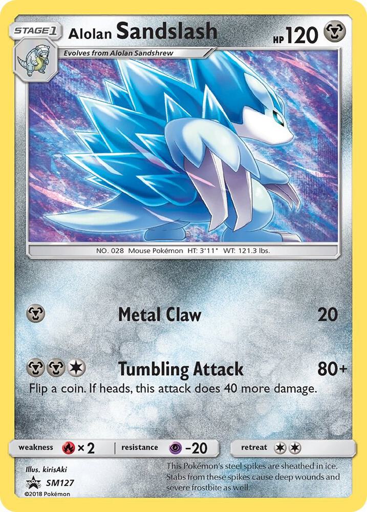 Alolan Sandslash - SM127, SM Promos SM127