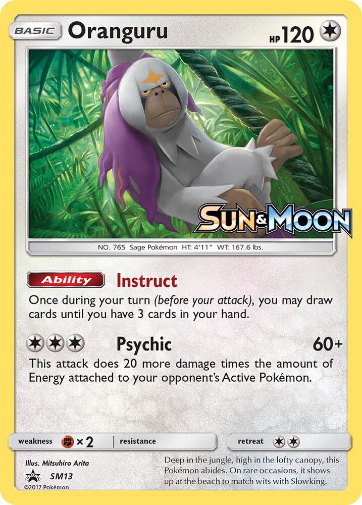 Oranguru - SM13 (Prerelease), SM Promos SM13