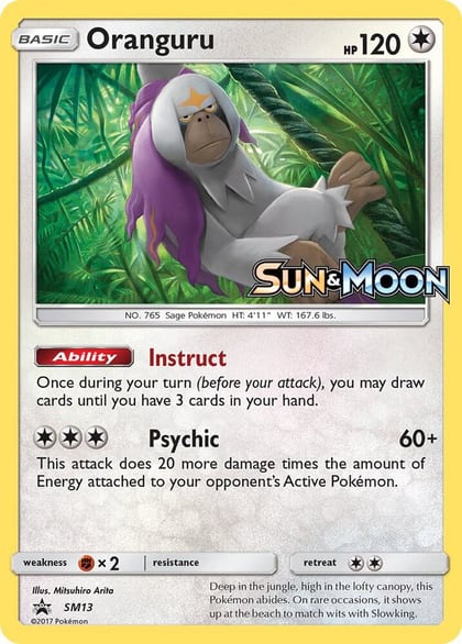 Oranguru - SM13 (Prerelease), SM Promos SM13