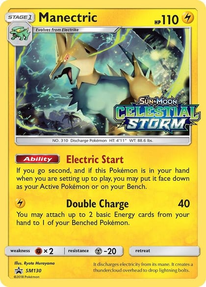 Manectric - SM130 (Prerelease), SM Promos SM130