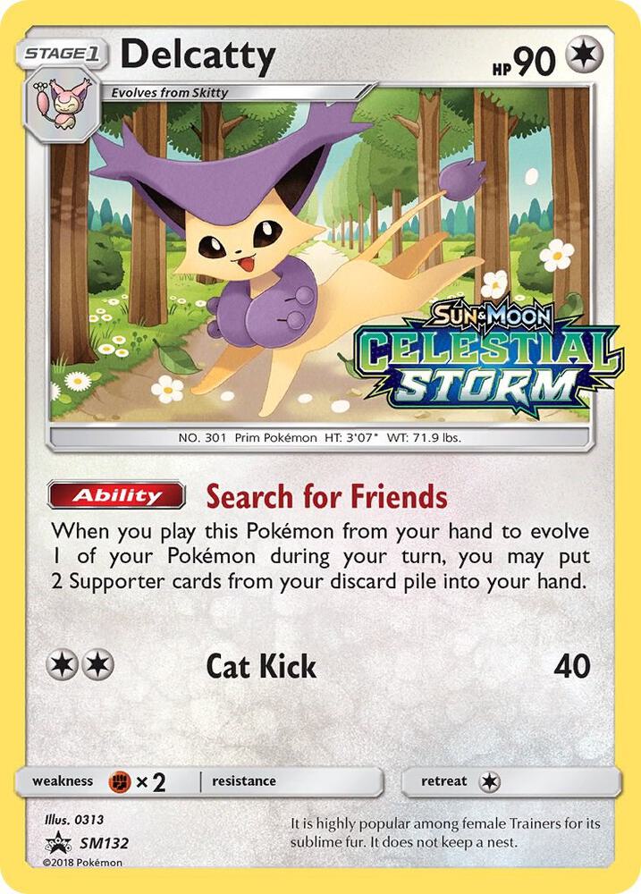 Delcatty - SM132 (Prerelease), SM Promos SM132