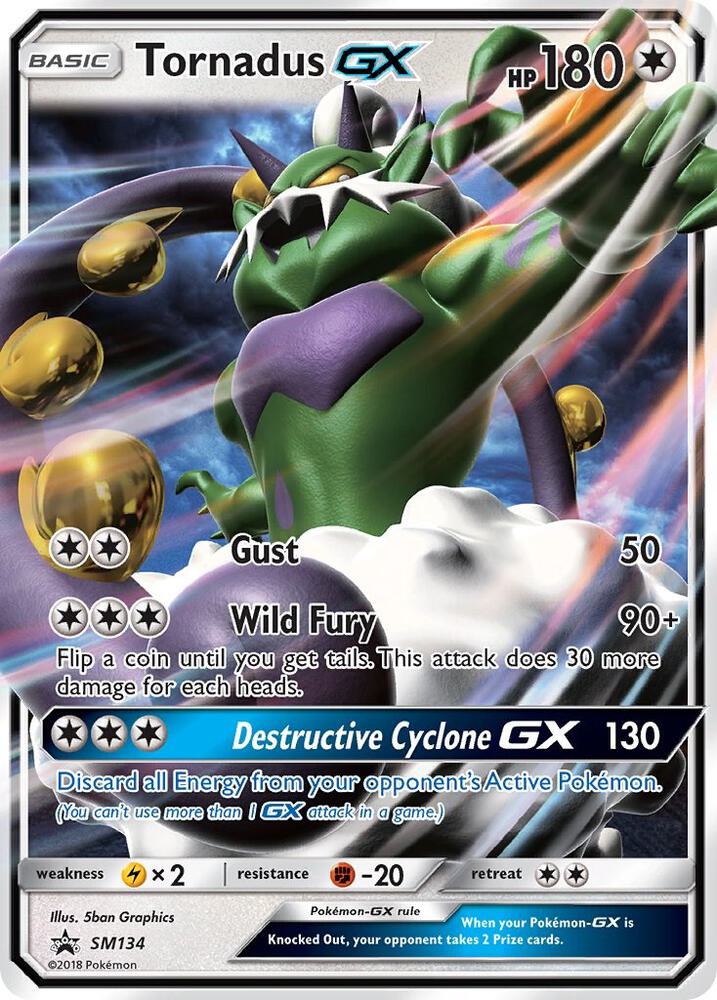 Tornadus GX - SM134, SM Promos SM134