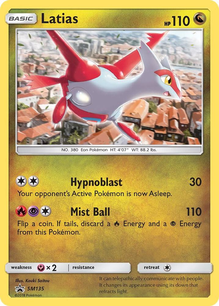 Latias - SM135, SM Promos SM135